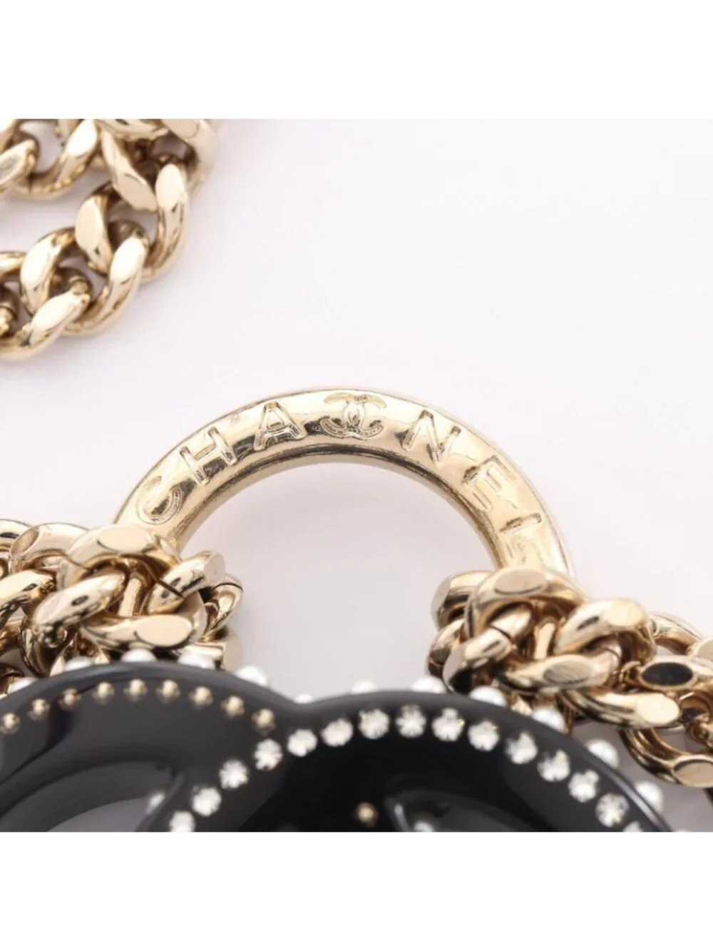 Chanel Choker CC Logo Padlock Motif Necklace
